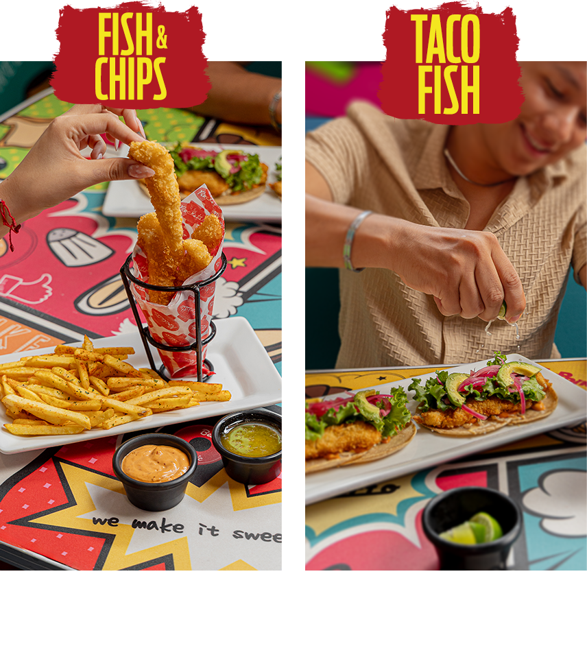 Fish & Chips, Taco Fish